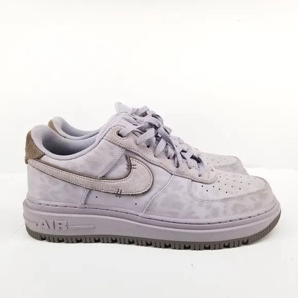 B21 Nike Air Force 1 Low Mens Size 13 DD9605-500 Luxe Providence Purple Boots