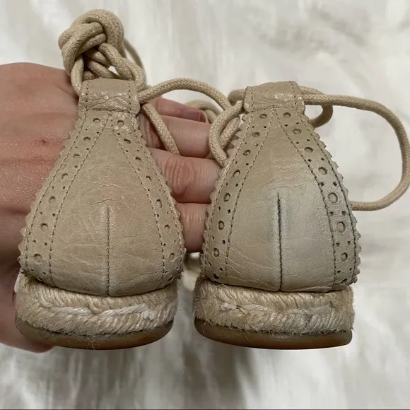 BALENCIAGA Arena Espadrille Ankle Wrap Gladiator Sandals