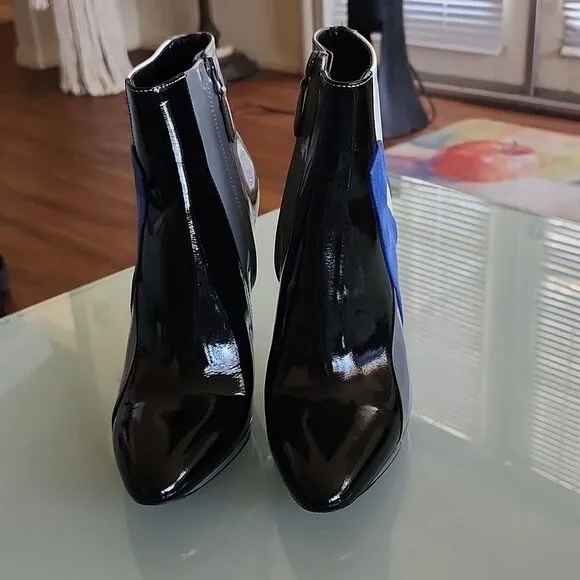 Balenciaga Color Block Ankle Boots