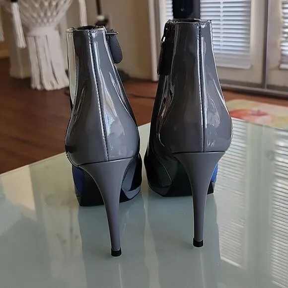 Balenciaga Color Block Ankle Boots