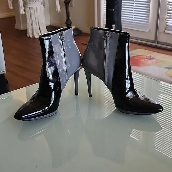 Balenciaga Color Block Ankle Boots