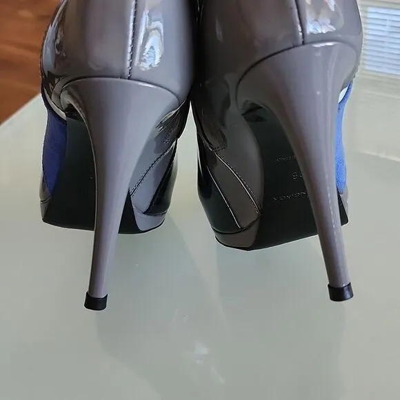 Balenciaga Color Block Ankle Boots