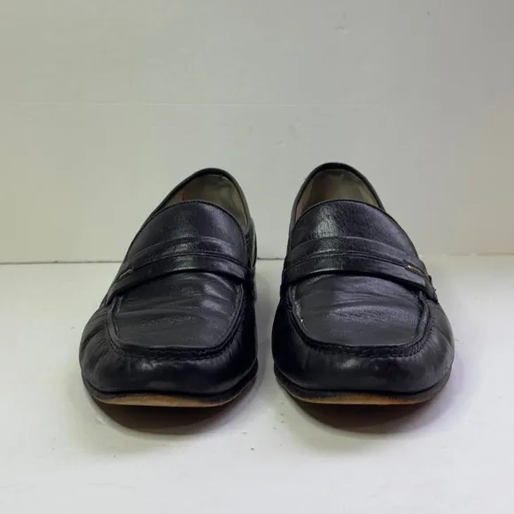 Bally of Switzerland Black Leather Loafers Men’s Shoes Sz 10 Medium MSRP:$349.95