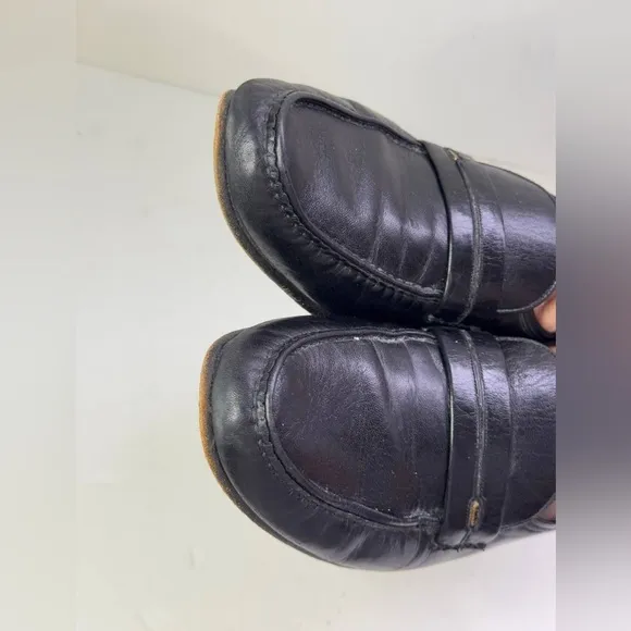 Bally of Switzerland Black Leather Loafers Men’s Shoes Sz 10 Medium MSRP:$349.95