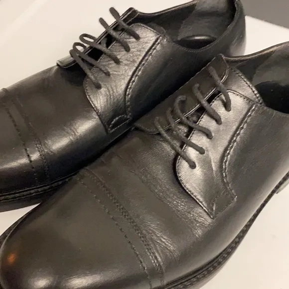 Banana Republic Leather Laced Loafer Shoes 10.5D