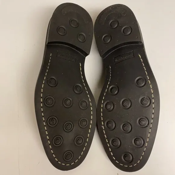 Banana Republic Leather Laced Loafer Shoes 10.5D