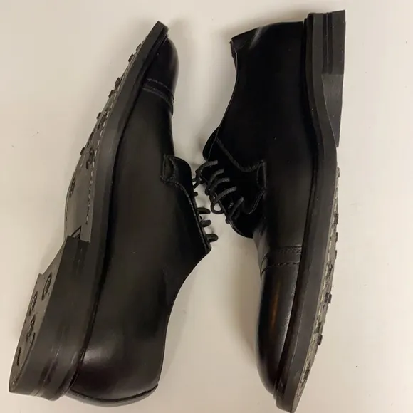 Banana Republic Leather Laced Loafer Shoes 10.5D