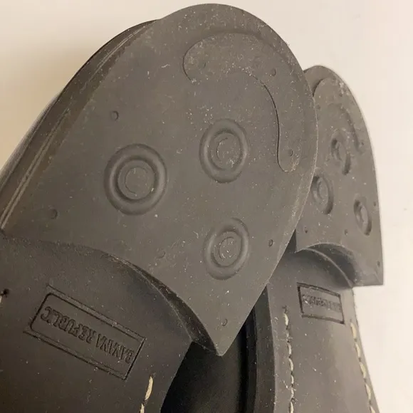 Banana Republic Leather Laced Loafer Shoes 10.5D