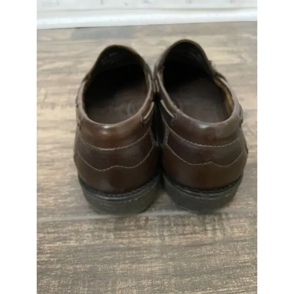 Bass‎ G.H. Bass &amp; Co. Heritage Collection Size 9D Brown Leather Tasseled Loafers