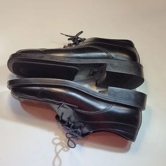 BASS MUGUEM LEATHER LACE-UP CLOSURE MEN'S DRESS SHOES