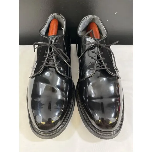 Bates Mens Black Oxford Dress Shoes Size 11.5D SKU 6395