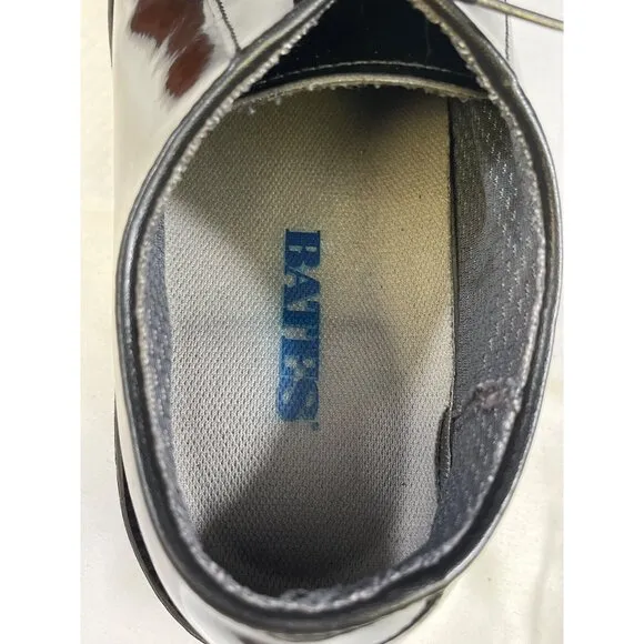 Bates Mens Black Oxford Dress Shoes Size 11.5D SKU 6395