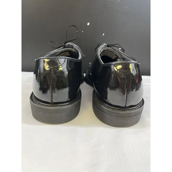 Bates Mens Black Oxford Dress Shoes Size 11.5D SKU 6395