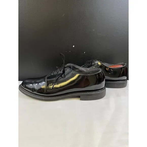 Bates Mens Black Oxford Dress Shoes Size 11.5D SKU 6395