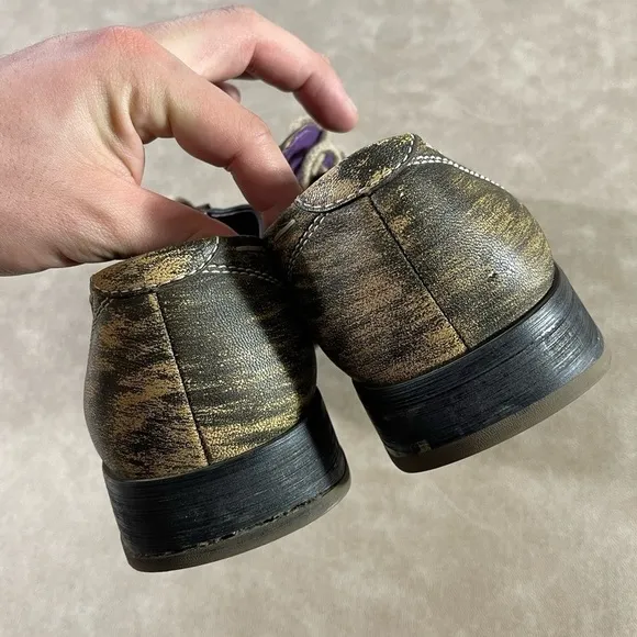 Bedford BedStu Men’s Wood Style Dress Shoes Size 10