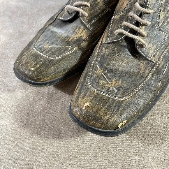 Bedford BedStu Men’s Wood Style Dress Shoes Size 10