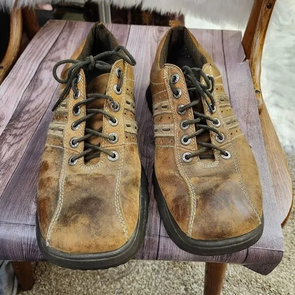 BedStu Square toe The Next Step Y2K distressed leather Oxford shoes 43/10