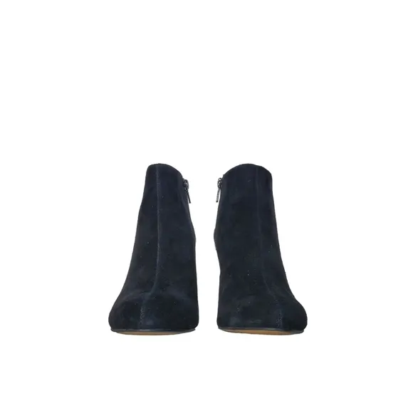 Bella Vita Brennan Bootie, Women's Black Suede Leather Heel Ankle Boots Sz 9