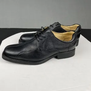 Belvedere Studio Bay Bridge Black Leather Derby Shoes Size 13  EEE,Dress Shoes