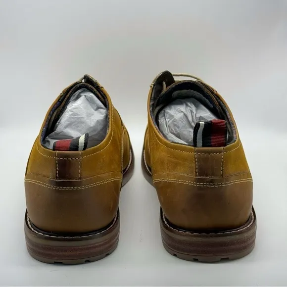 Ben Sherman Brent Cap Toe Tan Dress Shoes