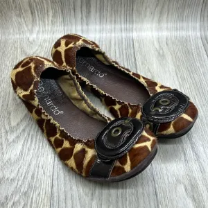 Bernardo Cowhide Flats