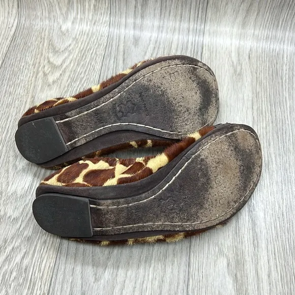 Bernardo Cowhide Flats