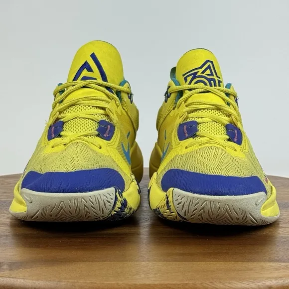 Big Kids Boys Nike Giannis Immortality 2 Yellow Strike Sneakers Shoes Size 5.5 Y