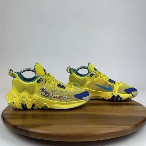 Big Kids Boys Nike Giannis Immortality 2 Yellow Strike Sneakers Shoes Size 5.5 Y