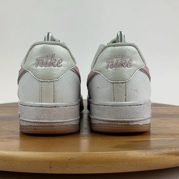 Big Kids Nike Air Force 1 LV 8 Low White Floral Casual Sneakers Shoes Size 6.5 Y
