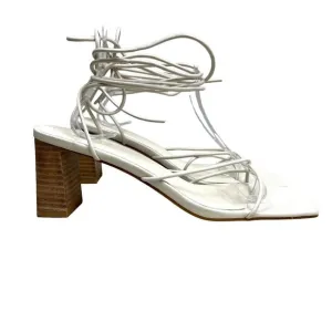 BILLINI Issa Sandal Strappy Lace Up Stacked Block‎ Heel Women Size 8
