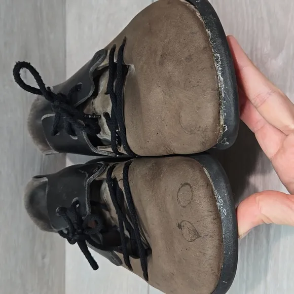 Birkenstock Men's Black&amp;Brown Casual Shoes Sneakers Sz 41/10 Regular