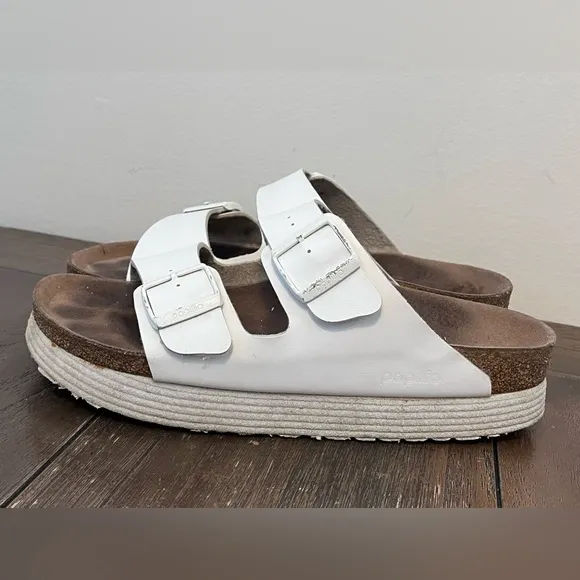 Birkenstock Papillio Arizona Platform Sandals Vegan size 42 Women’s size 11