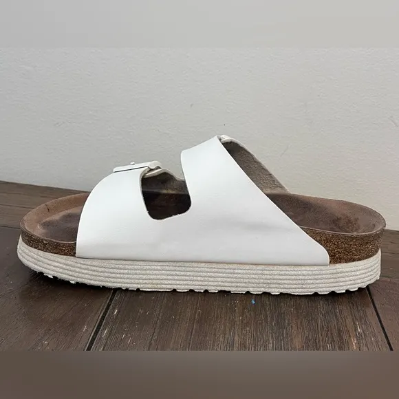 Birkenstock Papillio Arizona Platform Sandals Vegan size 42 Women’s size 11