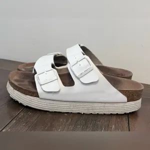 Birkenstock Papillio Arizona Platform Sandals Vegan size 42 Women’s size 11