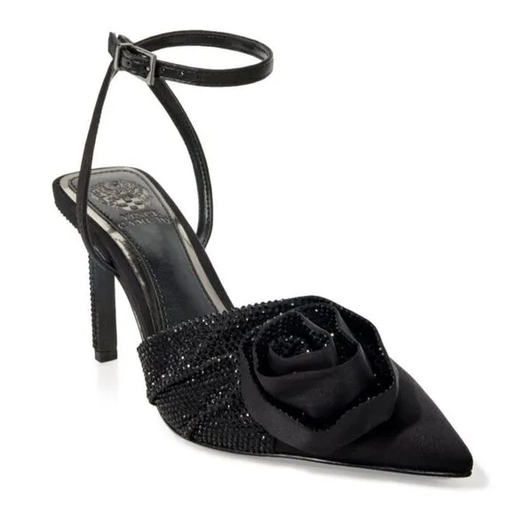 Black Dress Heel Shoes Size 8.5