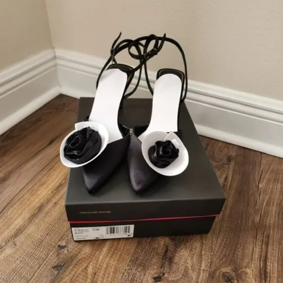 Black Dress Heel Shoes Size 8.5