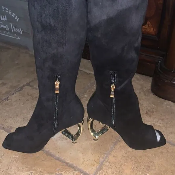 Black Suede boots