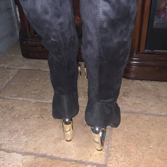 Black Suede boots