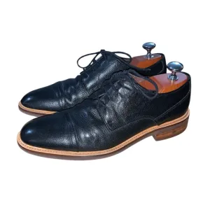 Blake McKay Men’s Black Leather Oxford Dress Shoes Size 10 Lace Up