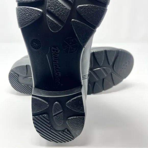Blundstone 2068 Women's Size 7 Low Heel Black Leather Boot