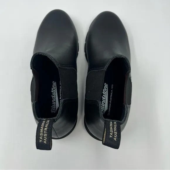 Blundstone 2068 Women's Size 7 Low Heel Black Leather Boot