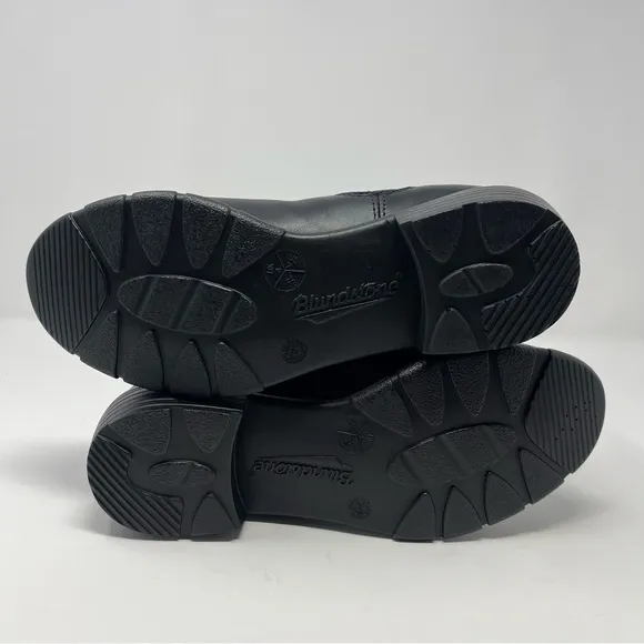 Blundstone 2068 Women's Size 7 Low Heel Black Leather Boot