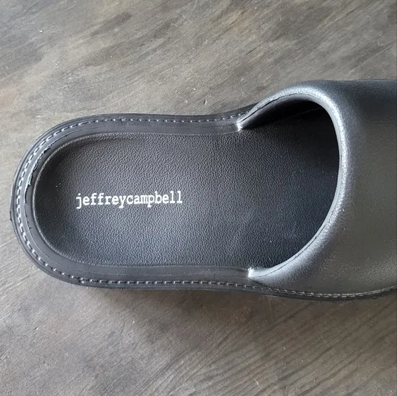 BNIB Jeffrey Campbell Summertime Jellies Platform Slide Sandals