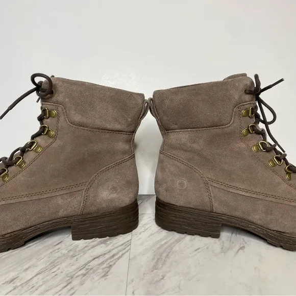Born Codi Gray Lace Up Boot 11M