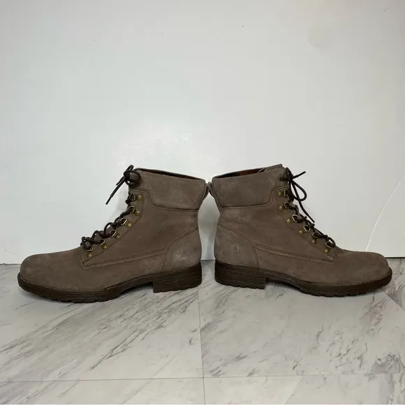 Born Codi Gray Lace Up Boot 11M