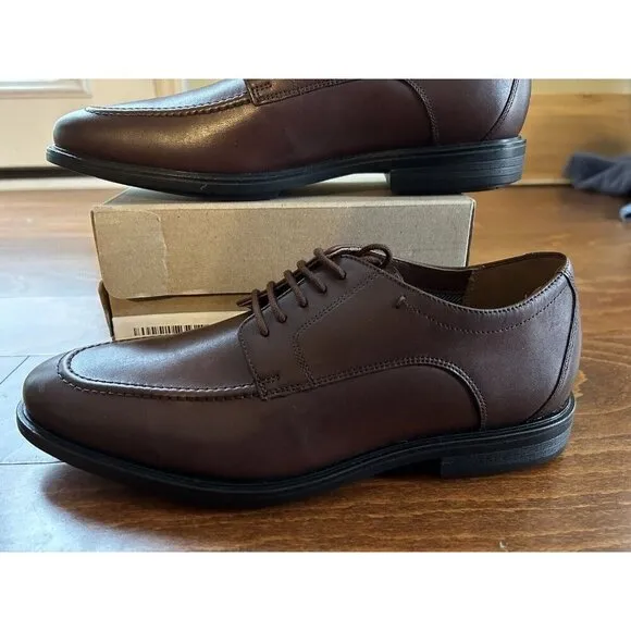 Bostonian Hampshire Lace British Tan Oxford Dress Shoes 7.5 M NEW Leather