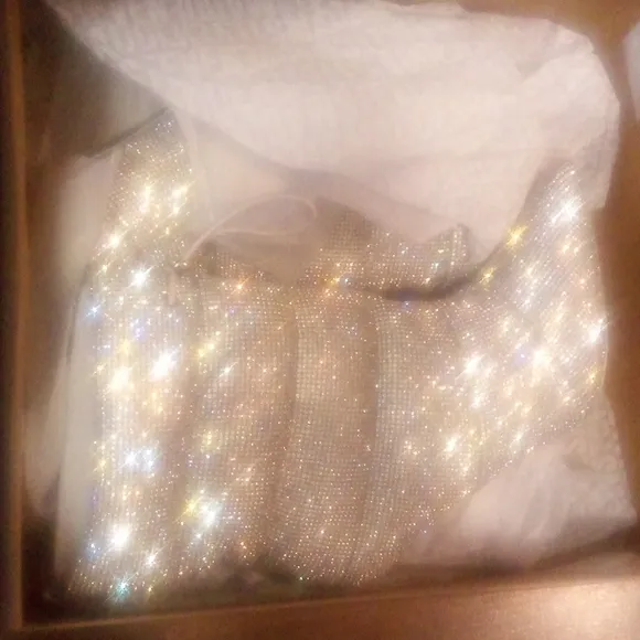 Brand New Steve Madden rhinestone size 7 women's stilettos.
