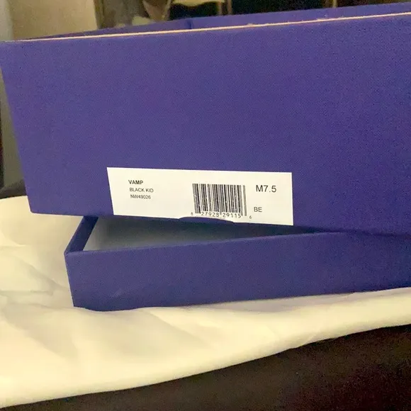 BRAND NEW Stuart Weitzman Black Kid Vamp platform peep toe two toned pumps