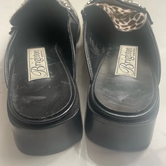 BRIGHTON Dale Loafers Shoes sz‎ 6 1/2 6.5 Woman’s Italy Vintage VTG Y2K 90’s