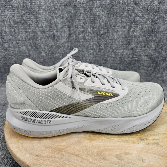 Brooks Adrenaline GTS 24 Mens Size 14 Gray Athletic Running Shoes 1104371D084